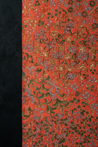 Vintage japanese silk sarasa - silk,