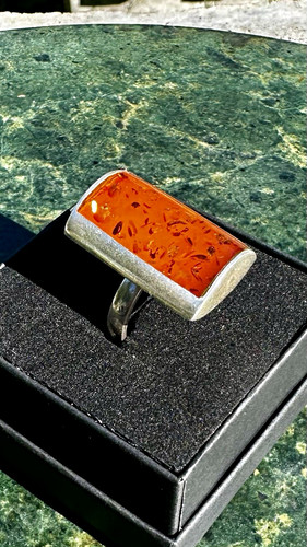 Silver tone rectangular - silver,