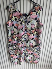 Next Floral Print Linen Blend