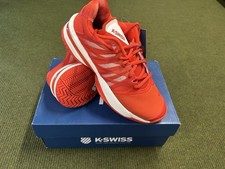 K-Swiss Ultrashot Women’s Tennis Shoes Flame/White Size UK 6