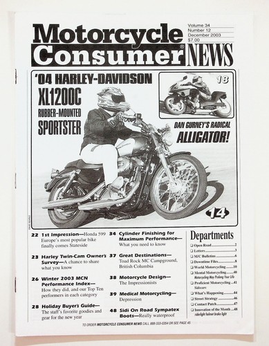 Motorcycle consumer news - motorcycle,