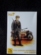 Hat 1/72 WW2 German Motorcycle