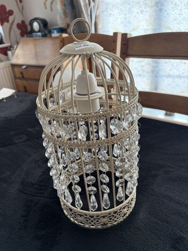 White retro hanging lamp - retro,