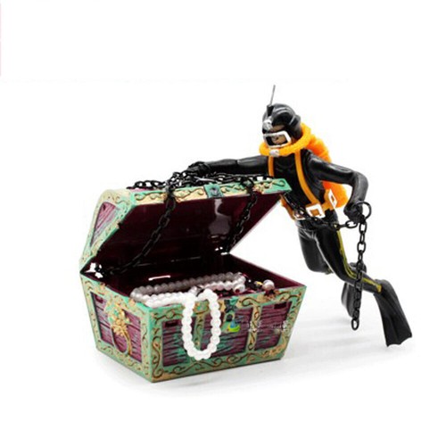 Diver decor aquarium - diver, ornament