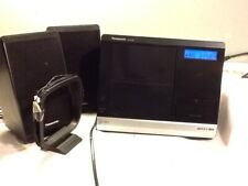 Panasonic SA-EN38 Hifi DAB Radio CD Player Ipod Dock MP3 Black