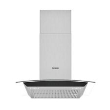 Siemens Cooker Hood LC67AFM50B 60cm Wall Mounted Chimney IQ300 Curved Glass