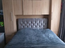 Over bed Wardrobe And  Matching Chester Draws