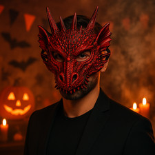 HALLOWEEN DRAGON MASK