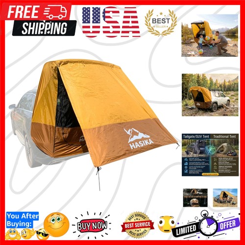 Suv tailgate tent person - suv, tent,