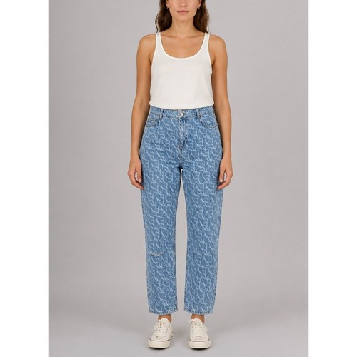Meva monogram jeans - monogram,