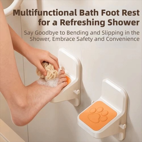 Shower foot rest stand - foot, for