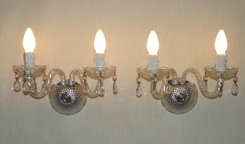 Pair french vintage double - pair,