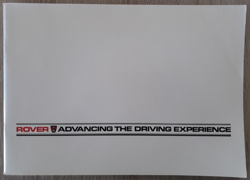 Rover sd1 range brochure - range,