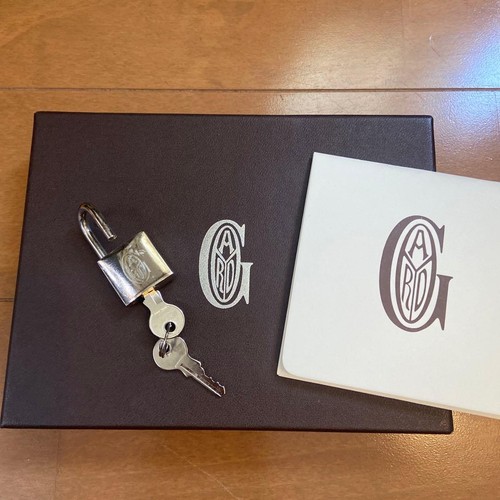 Goyard padlock key set - key,