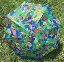 Vintage Umbrella Faux Tortoise