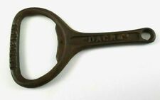 Vintage Dacro Cast Iron Bottle Opener - Keyring - Brewery - Man Cave RD/No