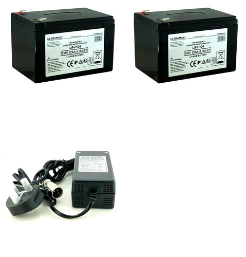 Pair 12v 12ah - pair,