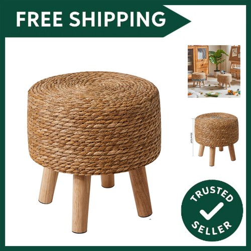 Footstool natural seagrass - natural,