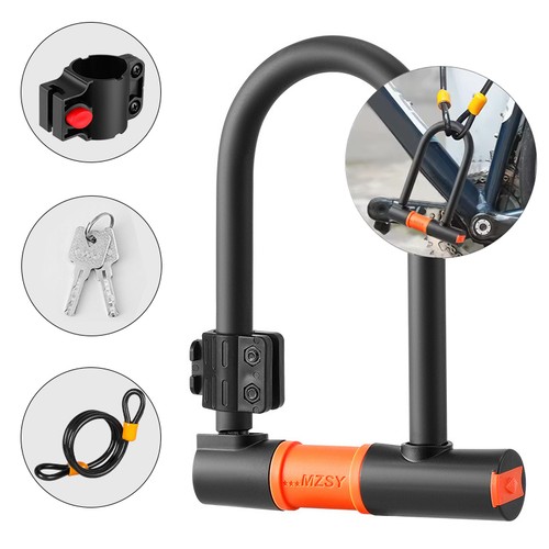 Shaped bike lock - shaped, with