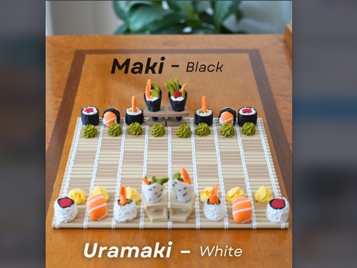 Sushi chess set unique - sushi, –