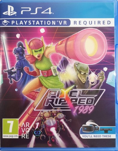 Pixel ripped 1989 ps4 psvr - pixel,