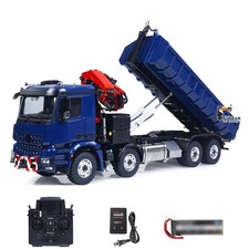 LESU 1/14 RC Hydraulic Dumper Crane Truck for RTR 8x8 Remote Control Car Model
