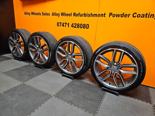Audi diamond cut grey - audi, 18''