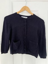 Zara Crew Round Neck Navy Blue
