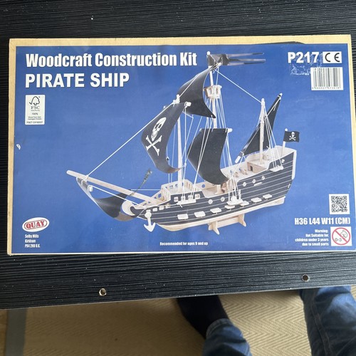 New woodcraft pirate ship - pirate,