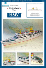 Ferry Boat Helgoland 1963 Card