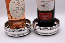 Pair of Silver Plated Bottle