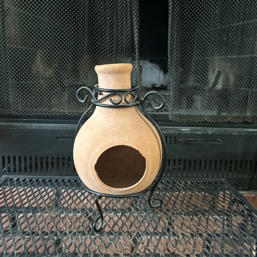 Vintage mexico chiminea - vintage,