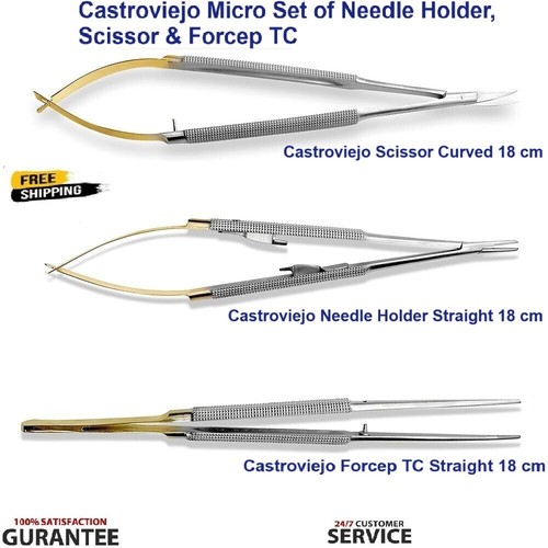 Pcs castroviejo micro - castroviejo,