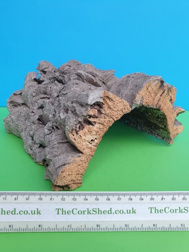 Cork bark turtle hut - cork,