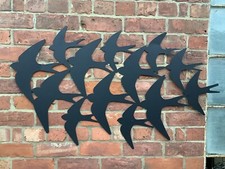 Large metal swallow bird - metal,