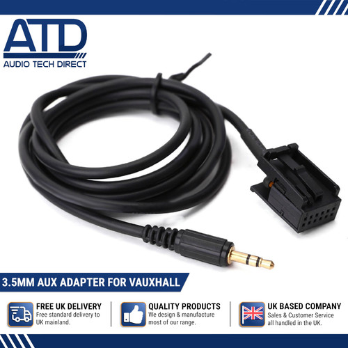 Aux cable for - cable, vauxhall