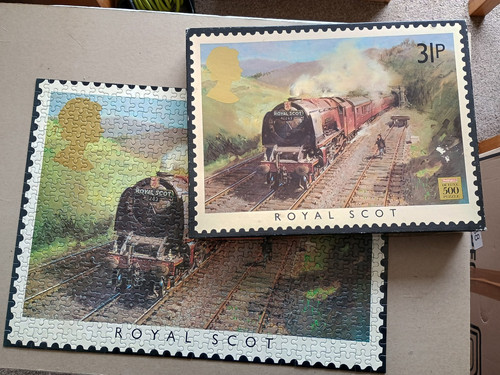 Waddingtons mint stamp - stamp, puzzle