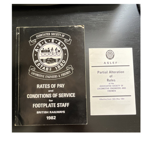 Aslef british rail - british, of