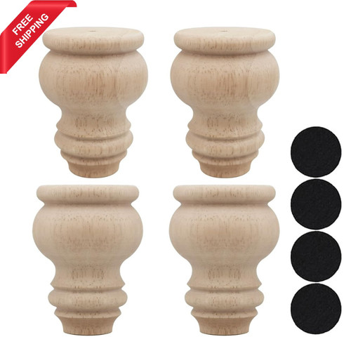 Sturdy tall solid wood - wood, bun