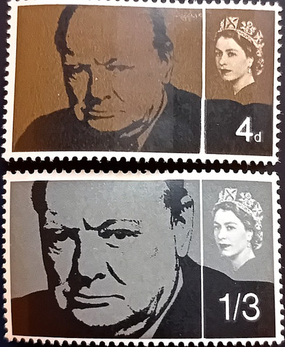 Qeii 1965 sg661p 662p sir - gb,