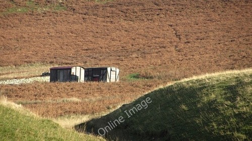 Photo 6x4 old railway wagons - 6x4,