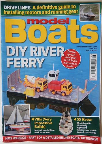 Model boats june 2024 - 2024, river