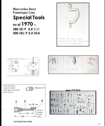 Mercedes special tools list - mercedes,