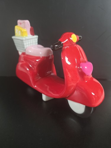 Ceramic vespa scooter - ceramic,