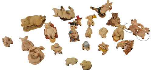 Assorted pig figurine set - pig,