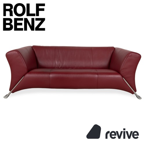 Rolf benz 322 leather seater - rolf,