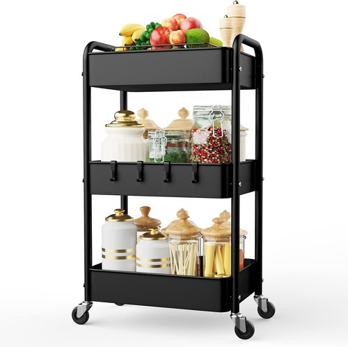 Tier rolling storage cart - 3,