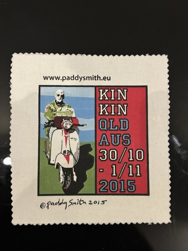 Scooter rally patch paddy - scooter,