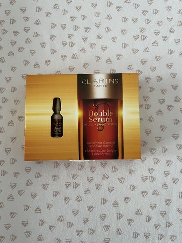 Clarins double serum sample - clarins,