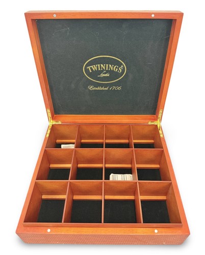 Twinings london wooden tea - twinings,